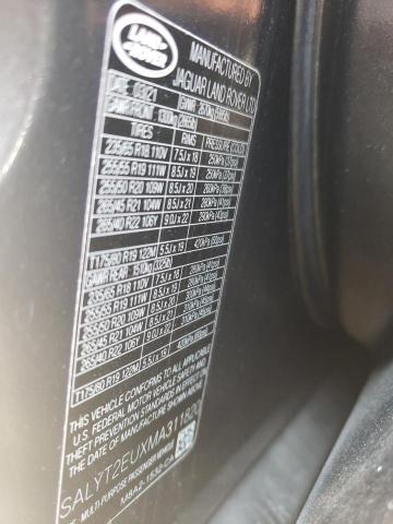 Photo 14 from auction – 2021 LAND ROVER RANGE ROVE with VIN SALYT2EUXMA311820