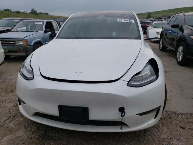Photo 5 from auction – 2021 TESLA MODEL Y with VIN 5YJYGDEE8MF068757