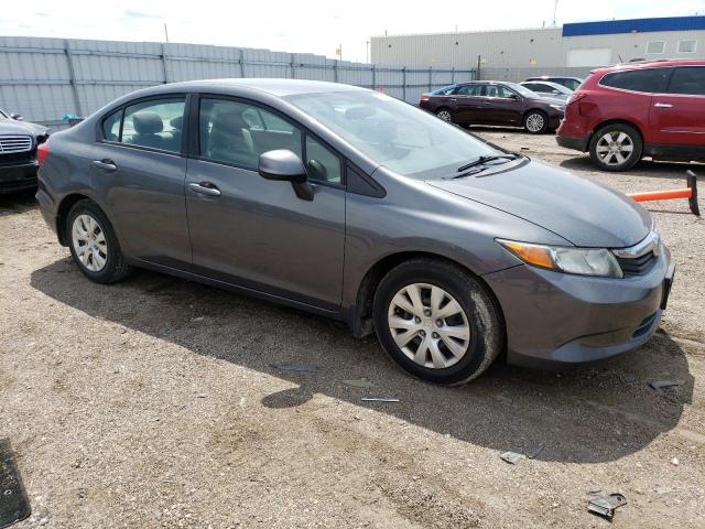 Photo 4 from auction – 2012 HONDA CIVIC LX with VIN 2HGFB2F55CH607760