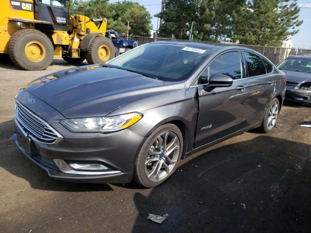 FORD FUSION SE 2017 with VIN 3FA6P0LU1HR286379 - Photo from auction