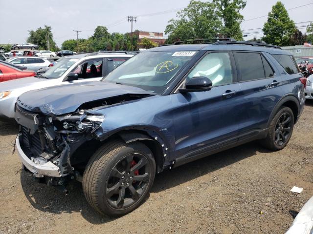 FORD EXPLORER S 2020 with VIN 1FM5K8GC6LGB89002 - Photo from auction