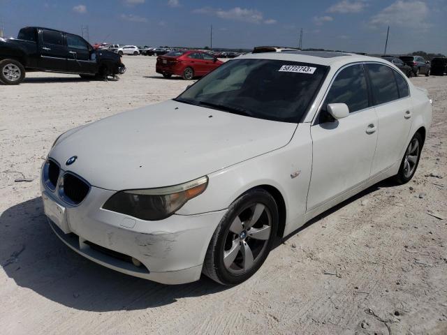 BMW 525 I 2006 with VIN WBANE53536CK78634 - Photo from auction