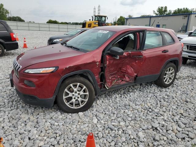 JEEP CHEROKEE S 2015 with VIN 1C4PJMAB2FW558750 - Photo from auction