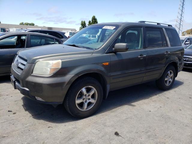 HONDA PILOT EX 2006 with VIN 5FNYF28436B020435 - Photo from auction