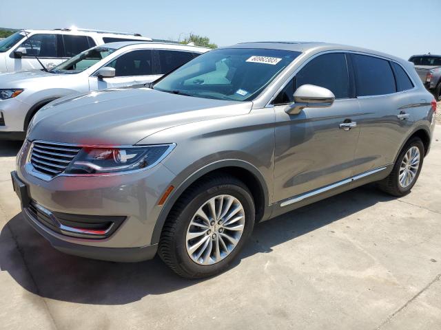 LINCOLN MKX SELECT 2017 with VIN 2LMPJ6KRXHBL16719 - Photo from auction