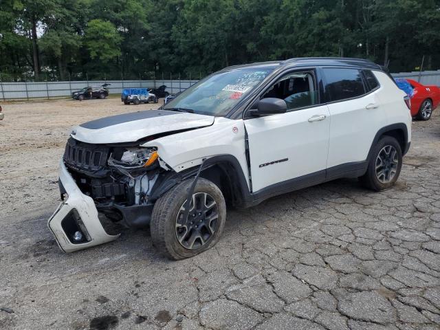 JEEP COMPASS TR 2020 with VIN 3C4NJDDB6LT166827 - Photo from auction