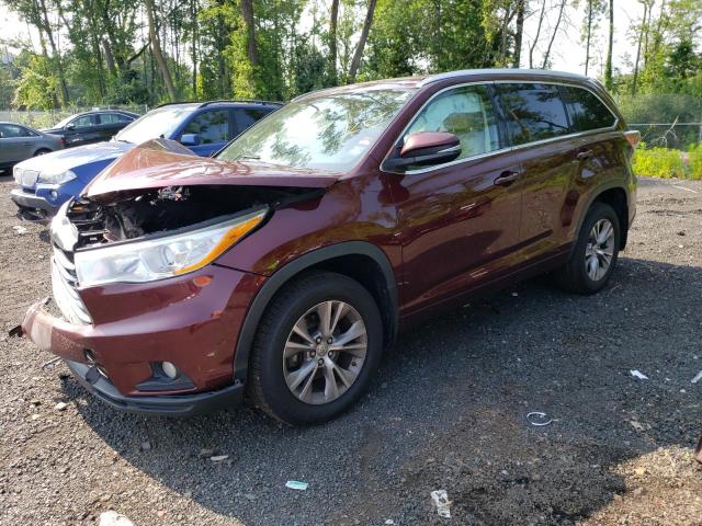 Фото 1 с аукциона – 2014 TOYOTA HIGHLANDER с VIN 5TDJKRFH9ES009896