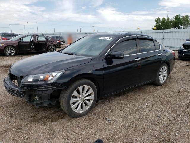 HONDA ACCORD EXL 2015 with VIN 1HGCR2F83FA010814 - Photo from auction