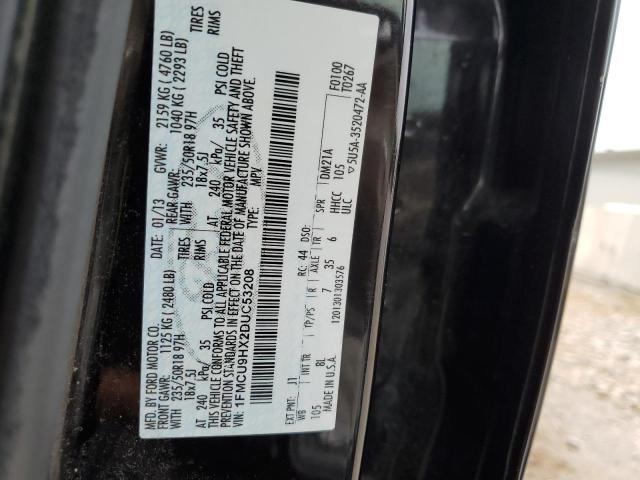 Photo 14 from auction – 2013 FORD ESCAPE SEL with VIN 1FMCU9HX2DUC53208