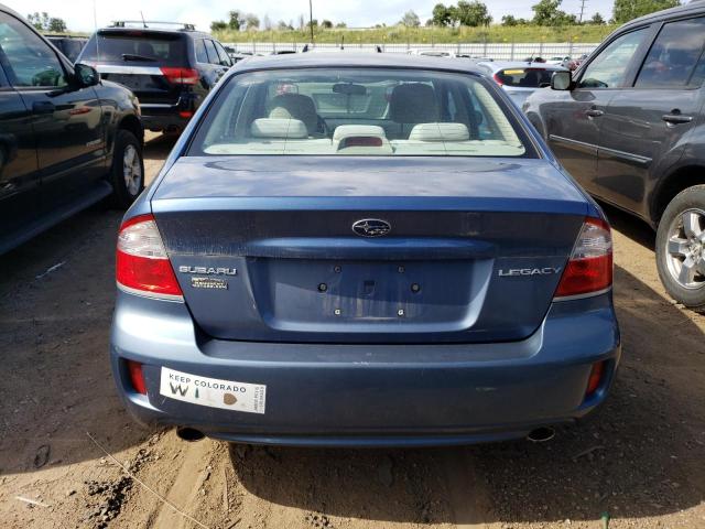 Photo 6 from auction – 2008 SUBARU LEGACY 2.5 with VIN 4S3BL616887223413