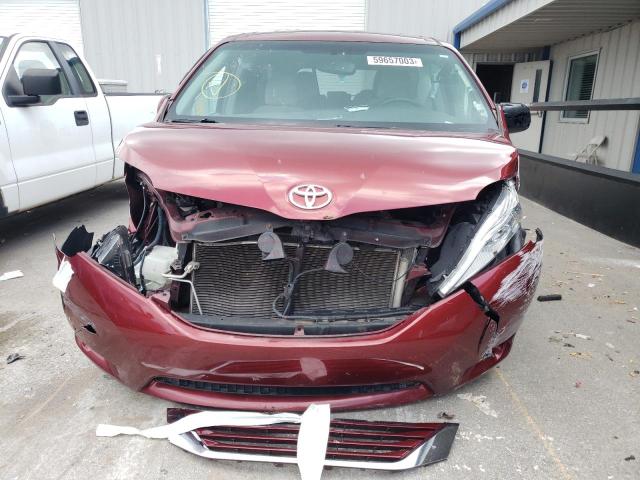 Photo 5 from auction – 2015 TOYOTA SIENNA LE with VIN 5TDKK3DC4FS550221