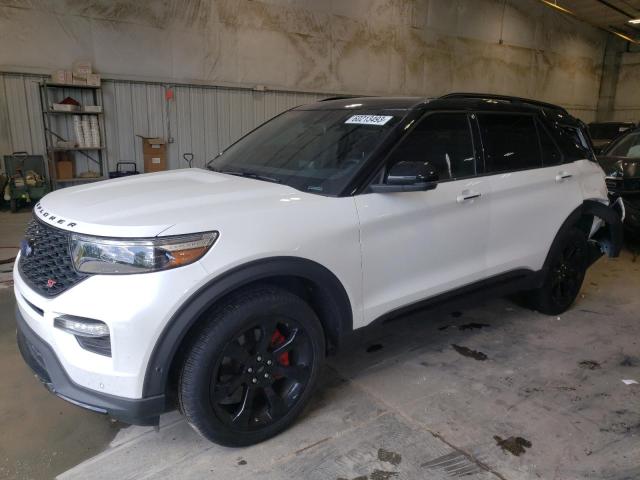 FORD EXPLORER S 2021 with VIN 1FM5K8GCXMGA80348 - Photo from auction