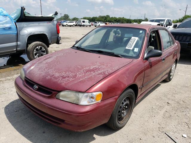 TOYOTA COROLLA VE 2000 with VIN 1NXBR12E9YZ307583 - Photo from auction