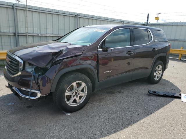 GMC ACADIA SLE 2017 with VIN 1GKKNKLAXHZ284209 - Photo from auction