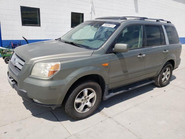 HONDA PILOT EXL 2007 with VIN 2HKYF18707H511729 - Photo from auction