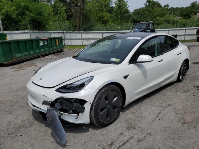 TESLA MODEL 3 2022 with VIN 5YJ3E1EB7NF334873 - Photo from auction