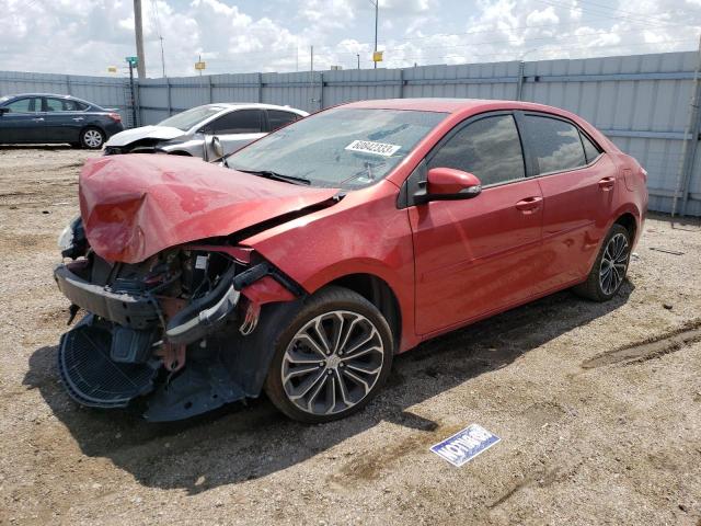 TOYOTA COROLLA L 2015 with VIN 5YFBURHE6FP354816 - Photo from auction