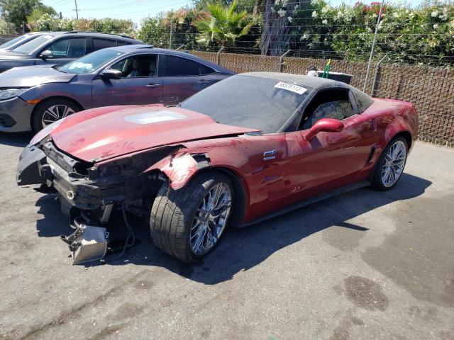 CHEVROLET CORVETTE Z 2010 with VIN 1G1YM2DT5A5800328 - Photo from auction