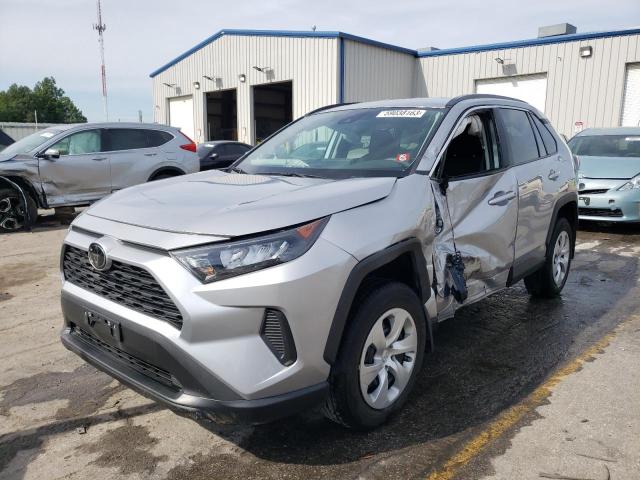 TOYOTA RAV4 LE 2021 with VIN 2T3G1RFVXMC143205 - Photo from auction