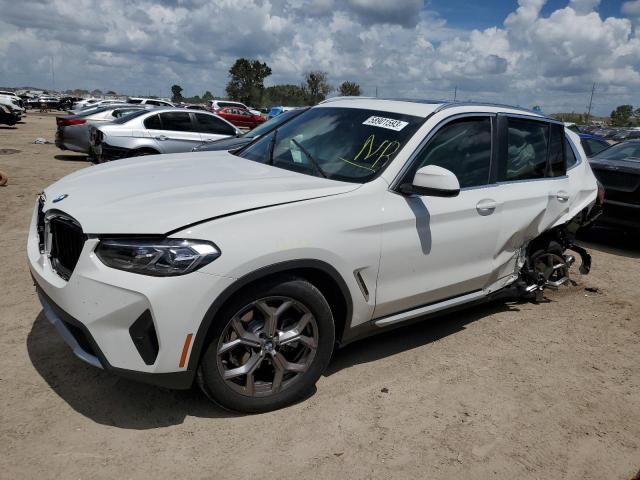 BMW X3 SDRIVE3 2023 with VIN 5UX43DP07P9P97910 - Photo from auction