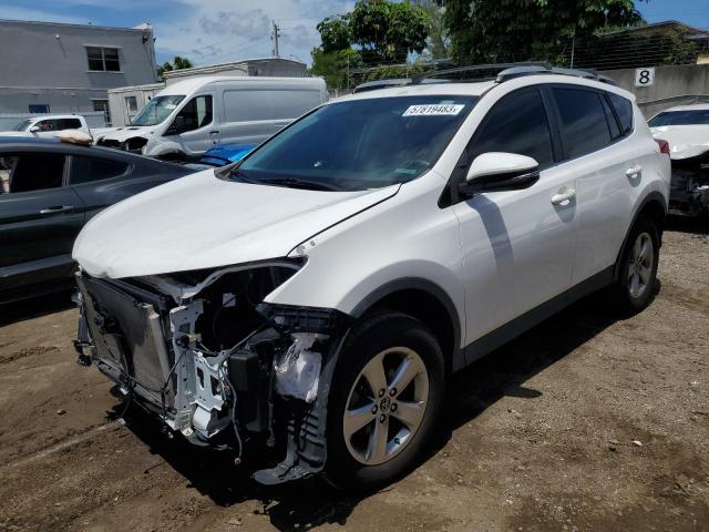 TOYOTA RAV4 XLE 2015 with VIN 2T3WFREV7FW187789 - Photo from auction