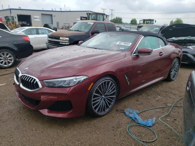 BMW M850XI 2021 with VIN WBAFY4C03MCF33793 - Photo from auction