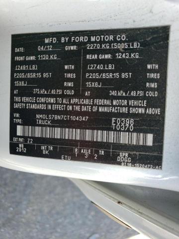 Photo 14 from auction – 2012 FORD TRANSIT CO with VIN NM0LS7BN7CT104347