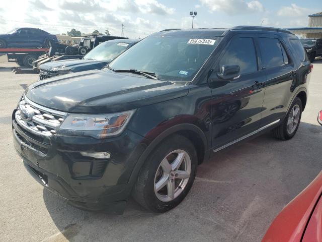 FORD EXPLORER X 2018 with VIN 1FM5K7D87JGC69125 - Photo from auction