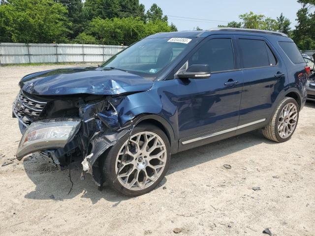 FORD EXPLORER X 2017 with VIN 1FM5K7DH6HGA85207 - Photo from auction