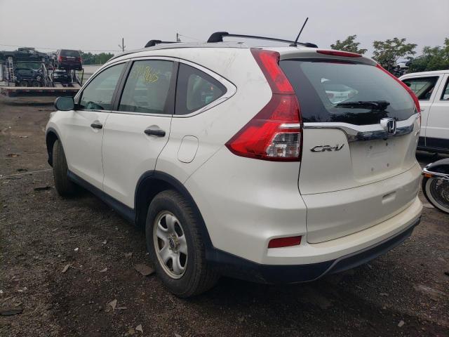 Photo 2 from auction – 2016 HONDA CR-V LX with VIN 5J6RM4H39GL002317
