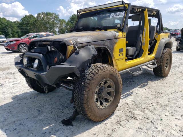 JEEP WRANGLER U 2008 with VIN 1J4GB391X8L520359 - Photo from auction