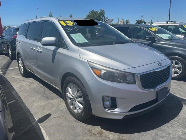 KIA SEDONA EX 2015 with VIN KNDMC5C18F6025664 - Photo from auction
