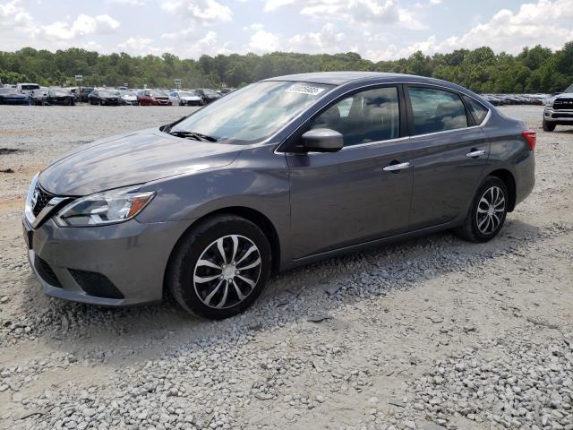NISSAN SENTRA S 2017 with VIN 3N1AB7AP8HL649632 - Photo from auction