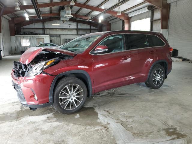 TOYOTA HIGHLANDER 2018 with VIN 5TDJZRFH0JS897170 - Photo from auction