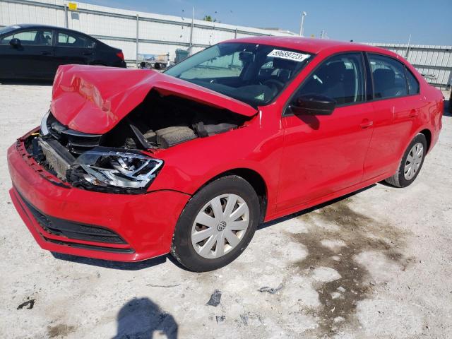VOLKSWAGEN JETTA BASE 2015 with VIN 3VW1K7AJ4FM411631 - Photo from auction