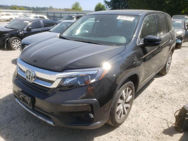 HONDA PILOT EXL 2019 with VIN 5FNYF6H53KB034247 - Photo from auction