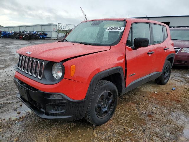 JEEP RENEGADE S 2018 with VIN ZACCJBAB8JPH94134 - Photo from auction