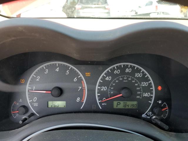 Photo 9 from auction – 2009 TOYOTA COROLLA BA with VIN 1NXBU40E99Z063826