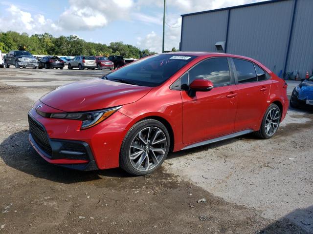 TOYOTA COROLLA SE 2021 with VIN 5YFS4MCE7MP072370 - Photo from auction
