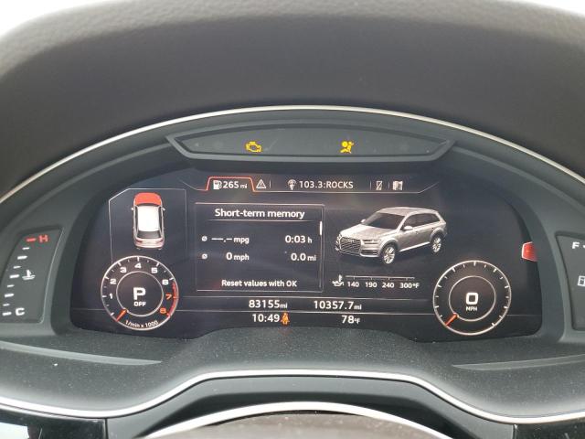 Photo 9 from auction – 2019 AUDI Q7 PREMIUM with VIN WA1LAAF73KD007633