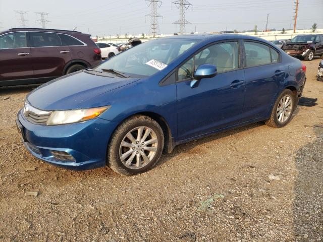 HONDA CIVIC EX 2012 with VIN 19XFB2F86CE029804 - Photo from auction