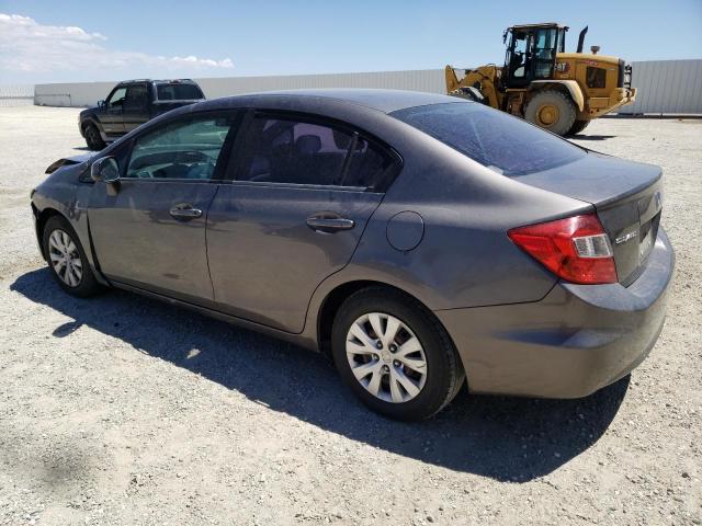Photo 2 from auction – 2012 HONDA CIVIC LX with VIN 19XFB2F55CE357365