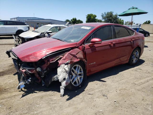FORD FUSION SE 2016 with VIN 3FA6P0LUXGR305462 - Photo from auction