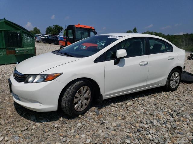 HONDA CIVIC LX 2012 with VIN 2HGFB2F50CH326935 - Photo from auction