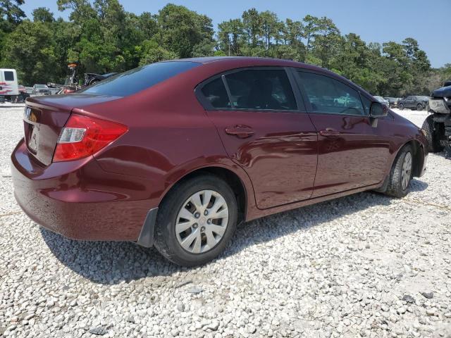 Photo 3 from auction – 2012 HONDA CIVIC LX with VIN 2HGFB2F54CH612822