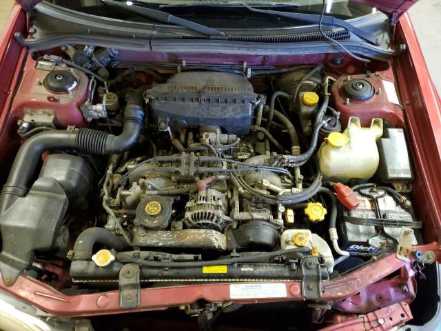 Photo 11 from auction – 2002 SUBARU FORESTER L with VIN JF1SF63542H701622