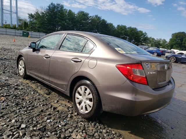 Photo 2 from auction – 2012 HONDA CIVIC LX with VIN 2HGFB2F53CH513392