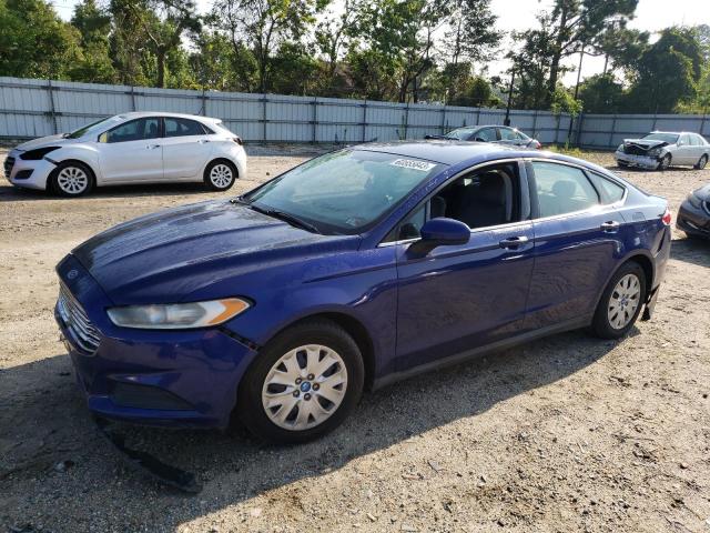 FORD FUSION S 2013 with VIN 3FA6P0G74DR265041 - Photo from auction