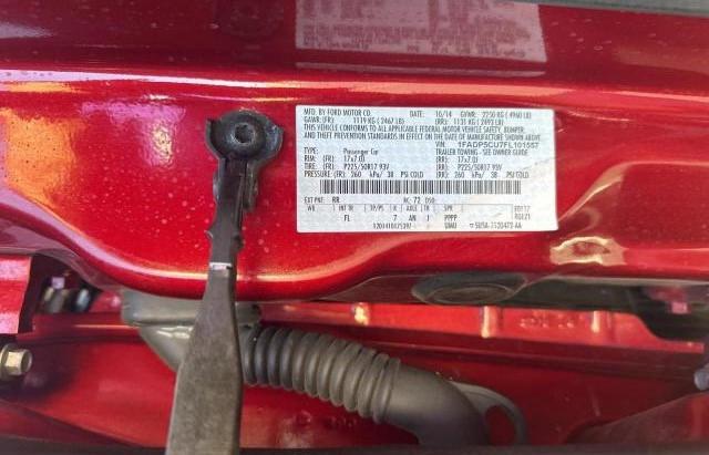Photo 10 from auction – 2015 FORD C-MAX PREM with VIN 1FADP5CU7FL101557