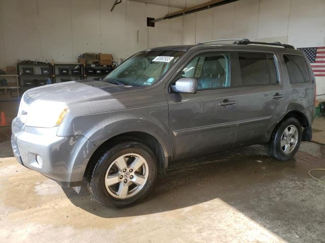 HONDA PILOT EXL 2011 with VIN 5FNYF3H57BB039496 - Photo from auction